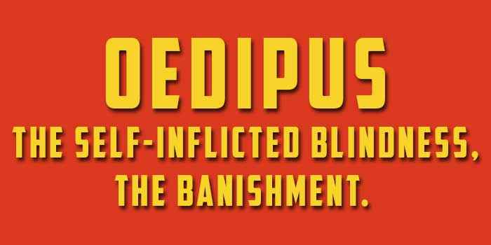 blindness in oedipus the king